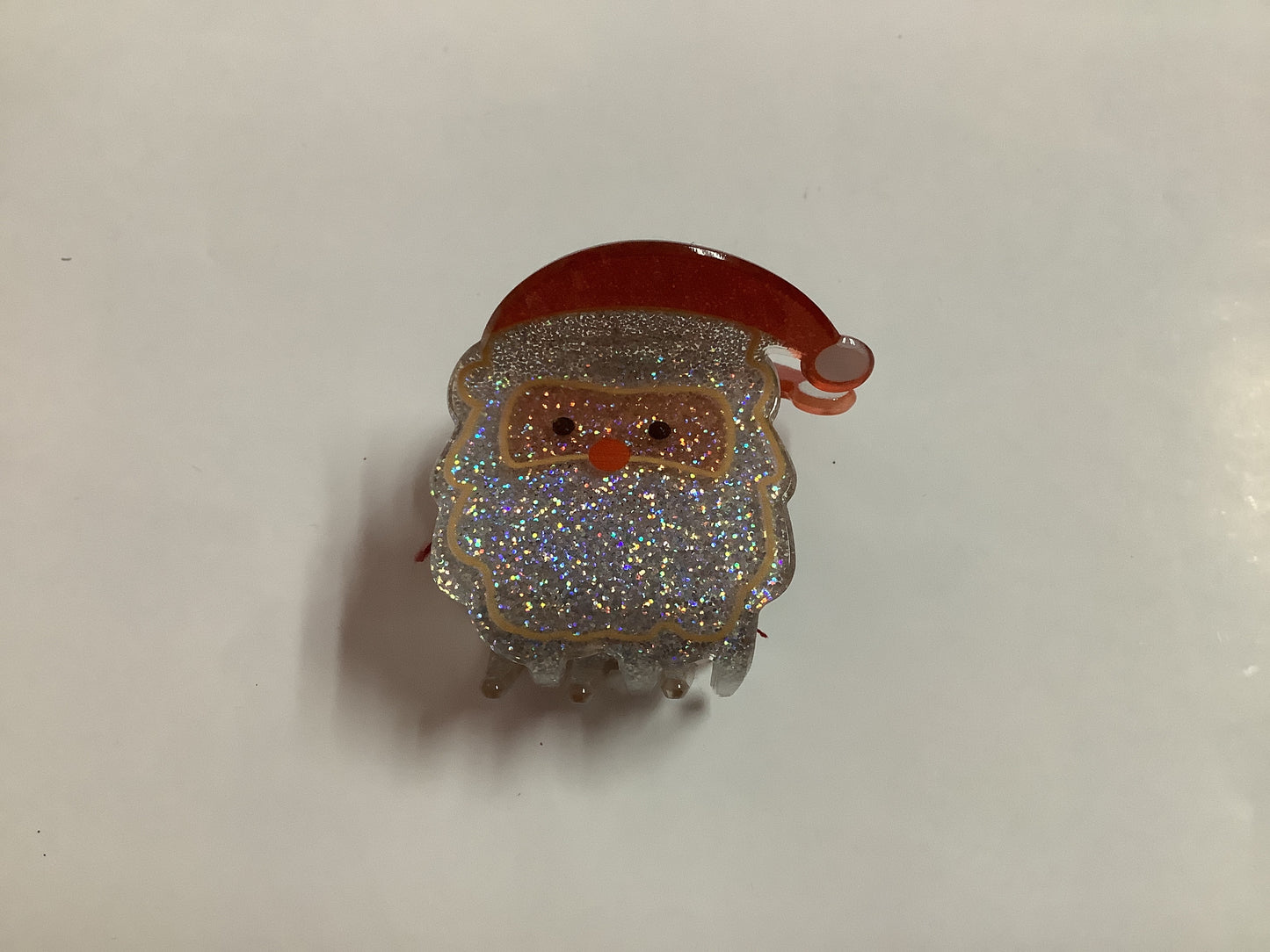 Small Santa Hairclip
