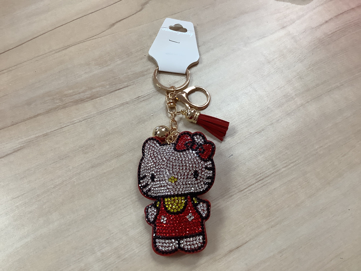 Hello Kitty Red Keychain