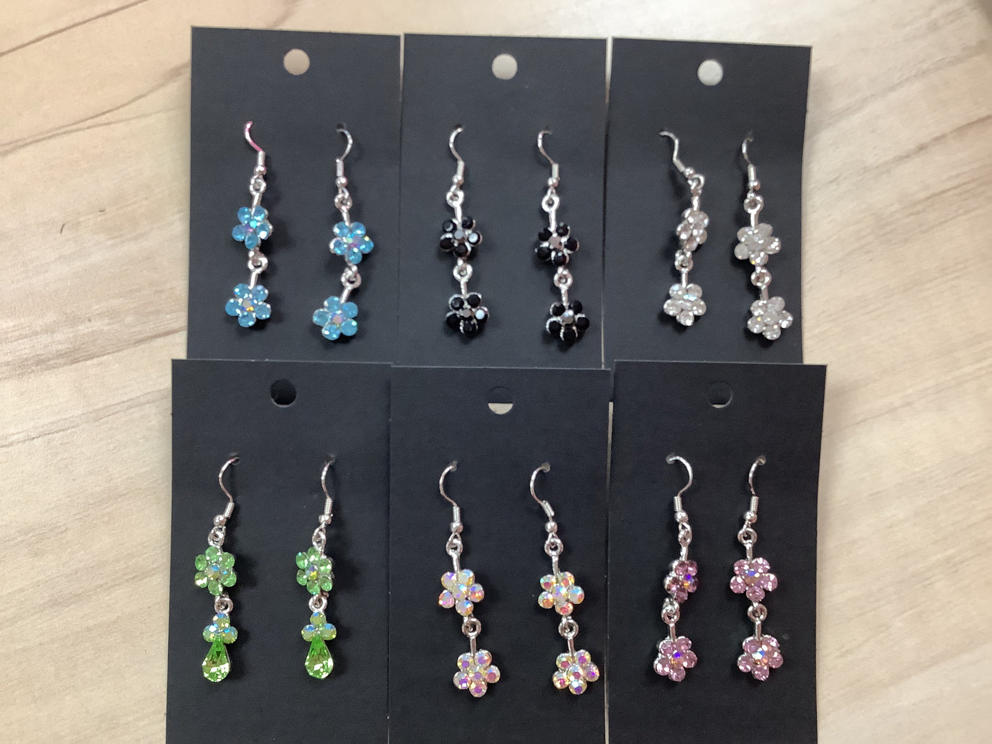 Flower Drop Earrings
