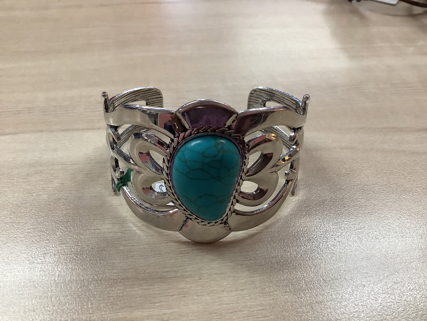 Silver and Turquoise Bracelet