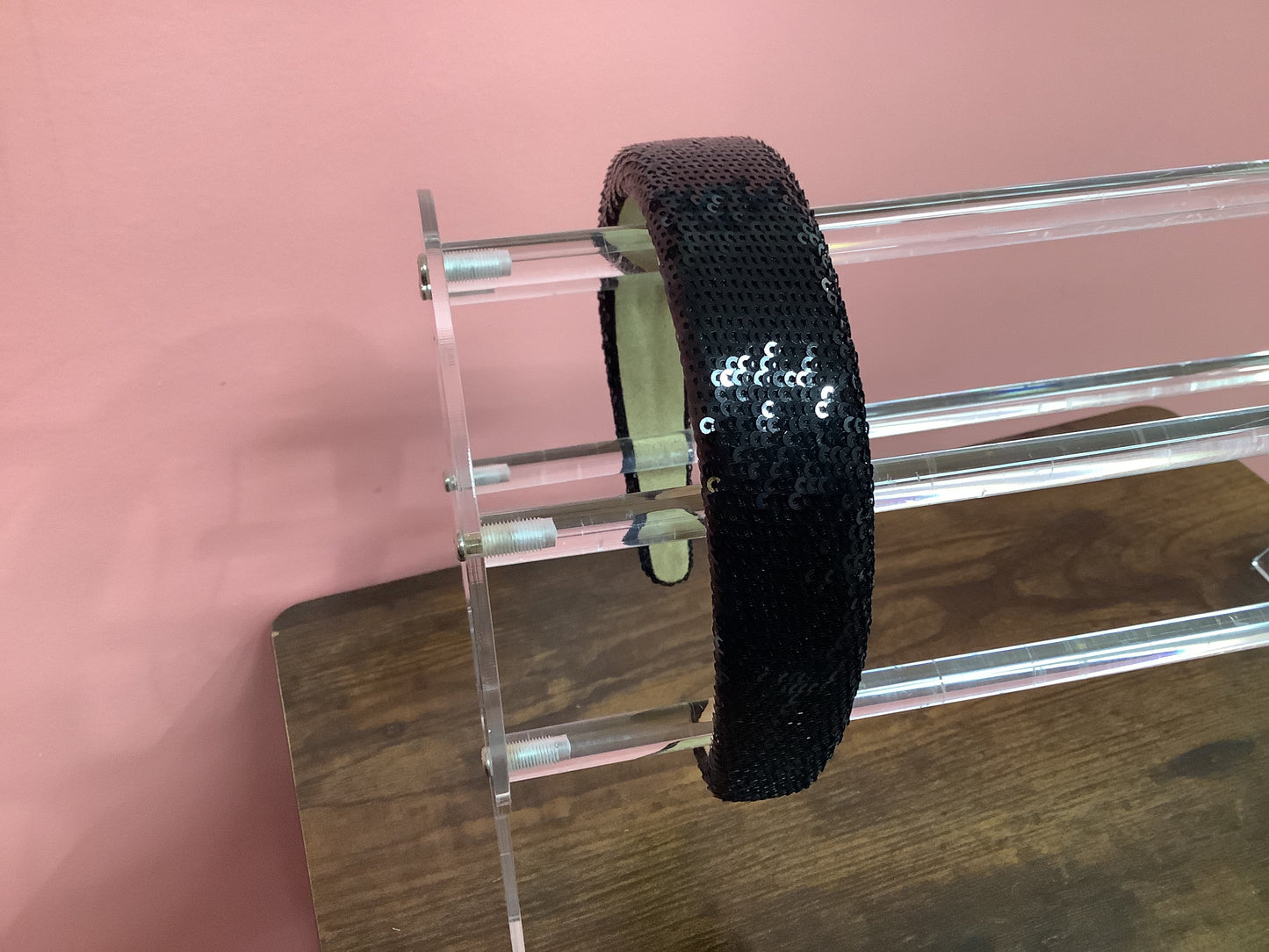 Black Sequin Headband