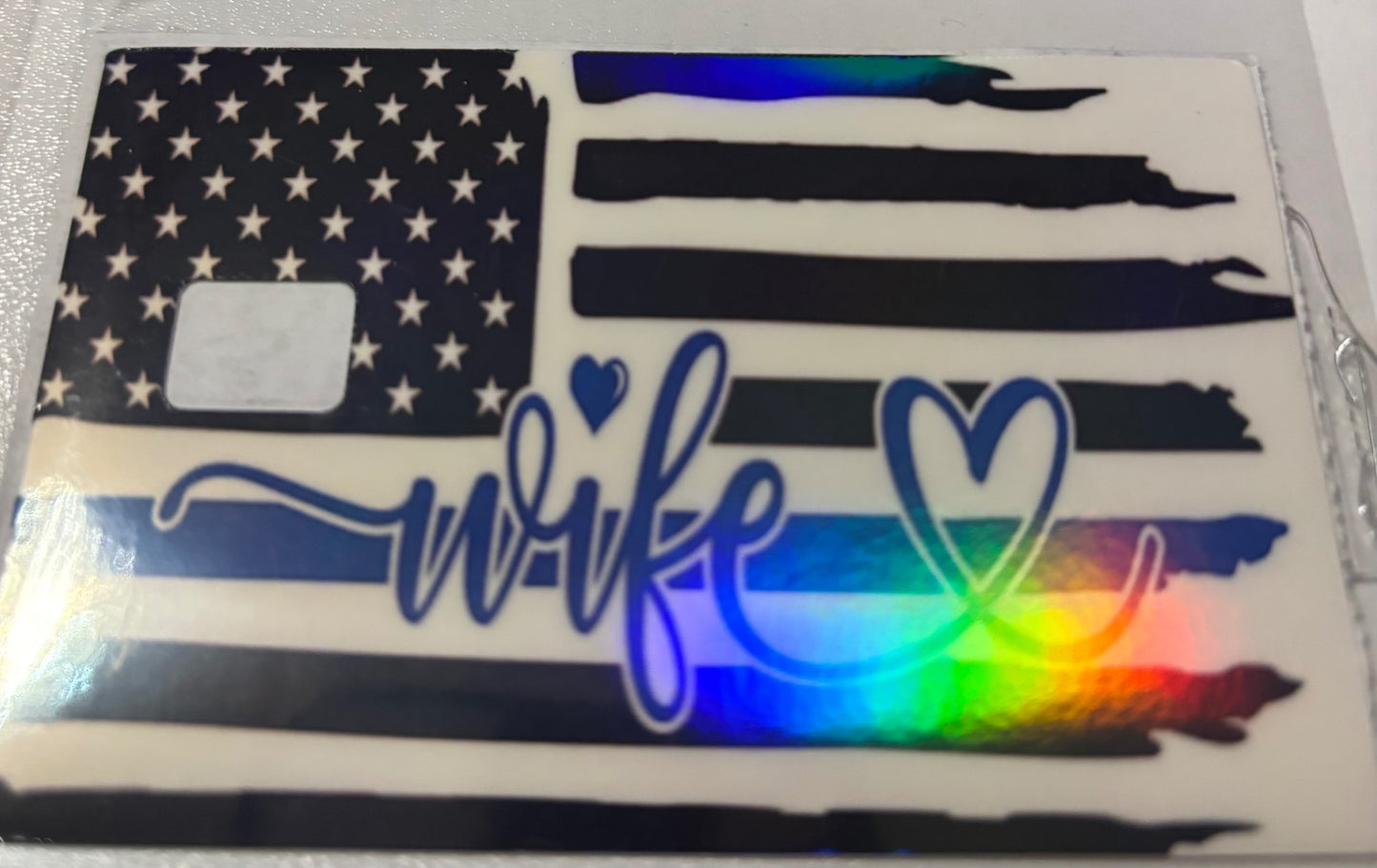 Police wife flag