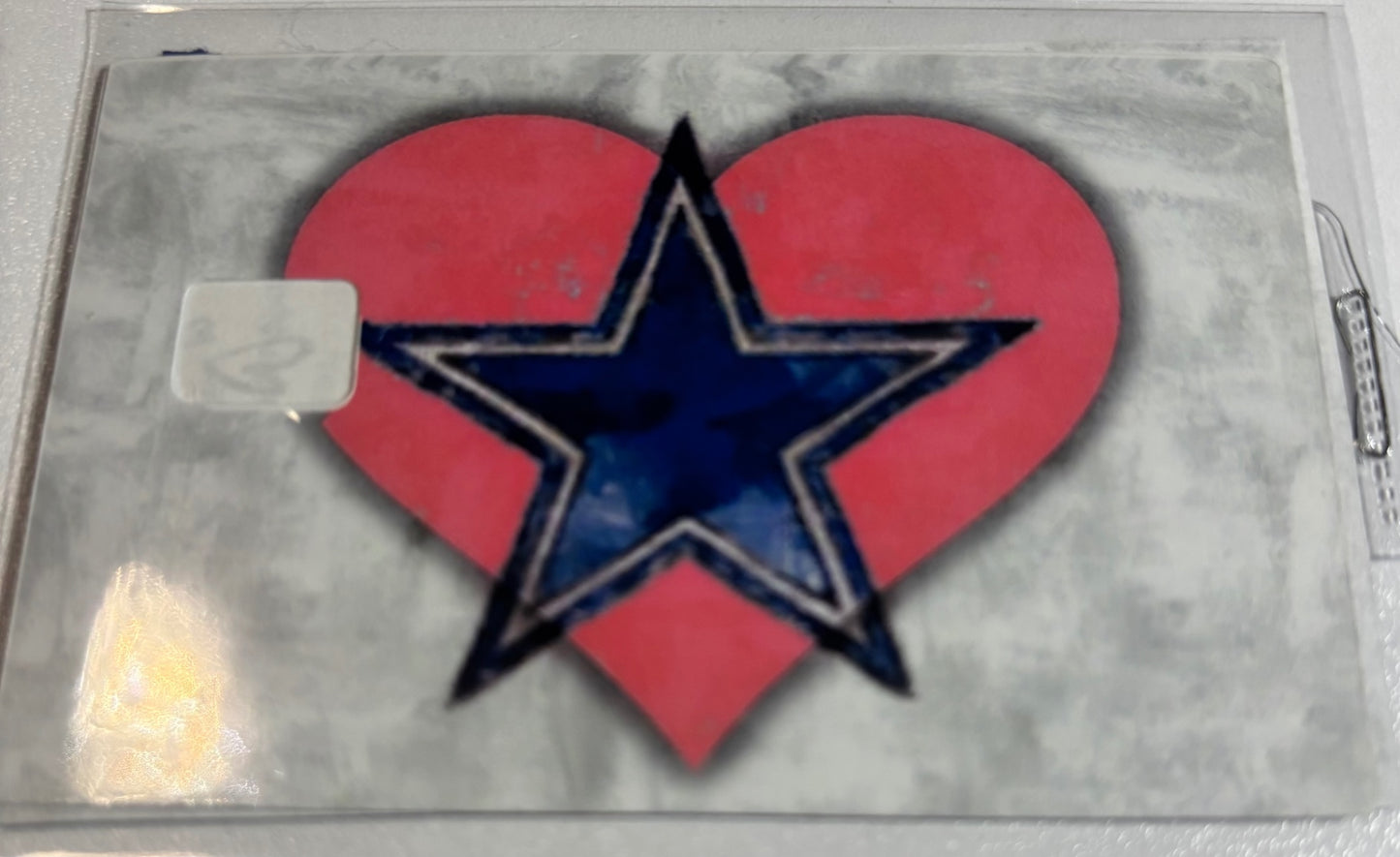 Cowboys pink heart