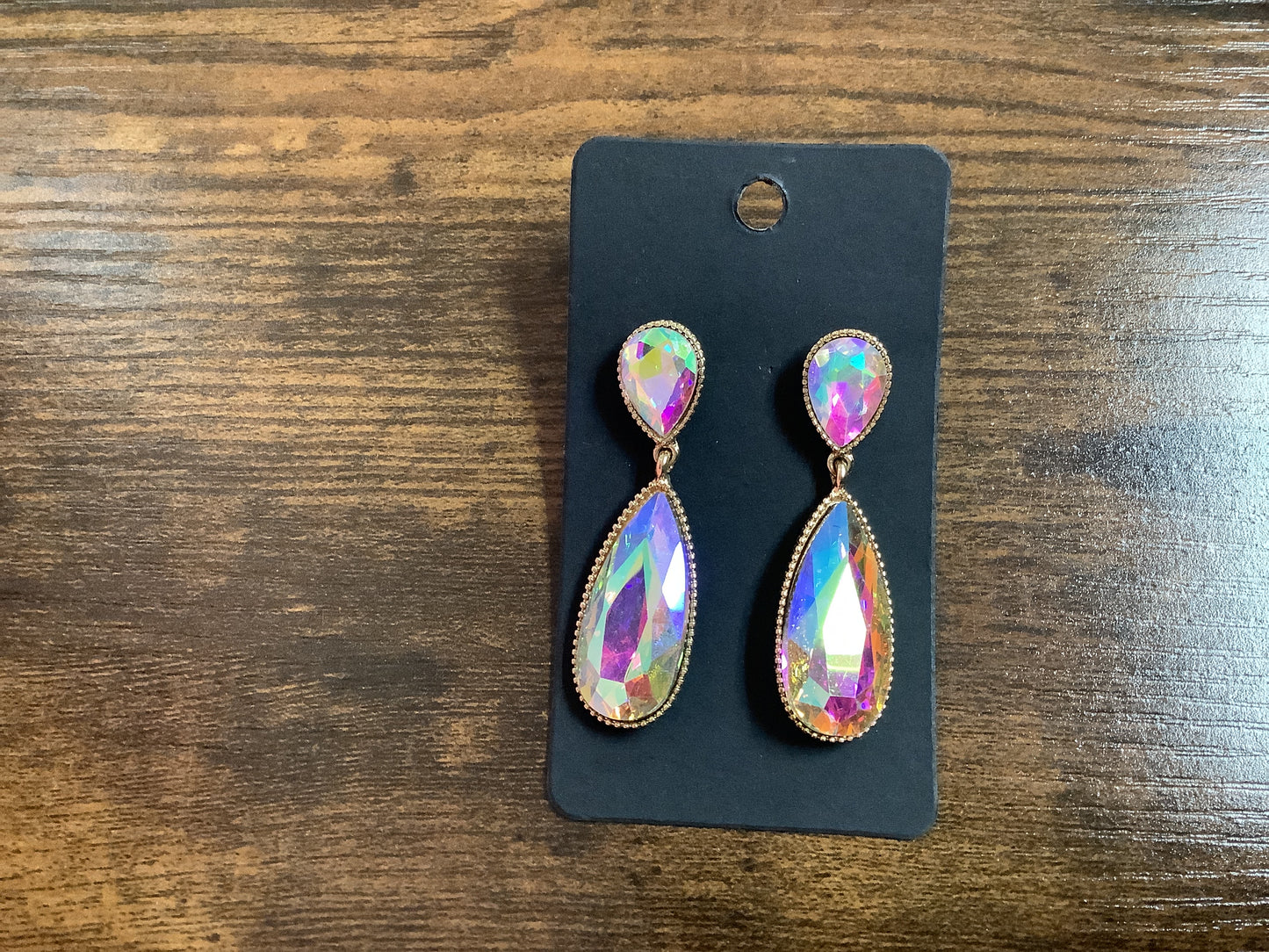 Iridescent Dangle Earrings