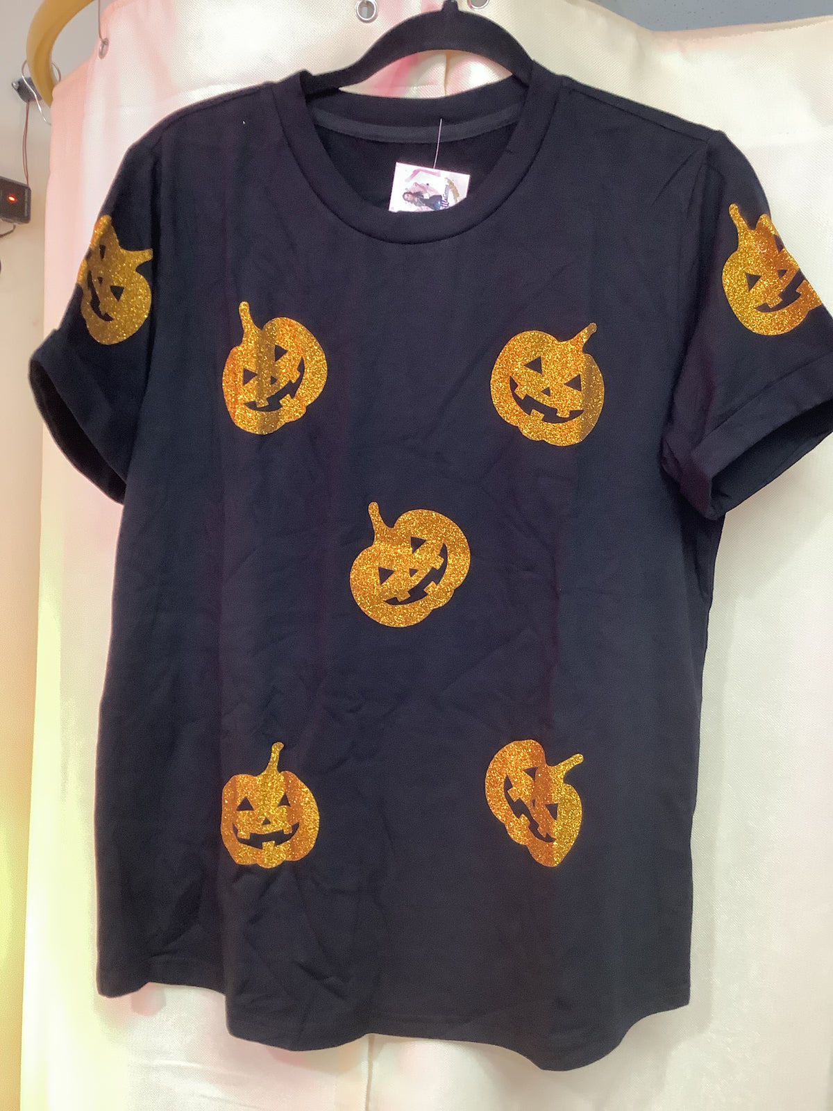 Black Pumpkin Blouse