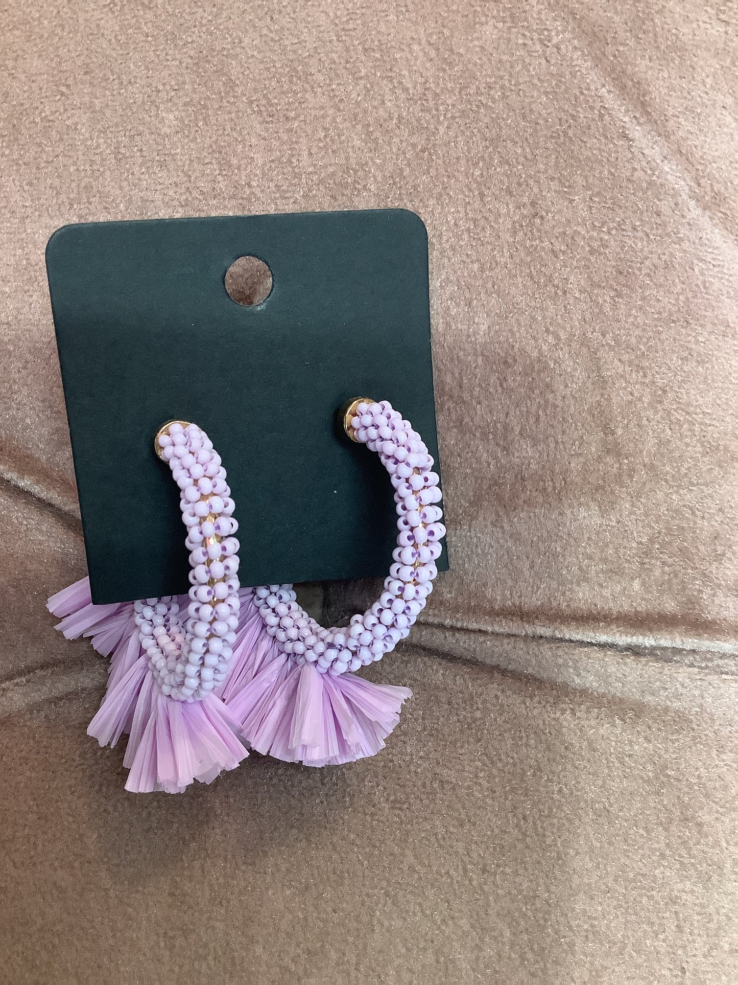 Purple Medium Earrings