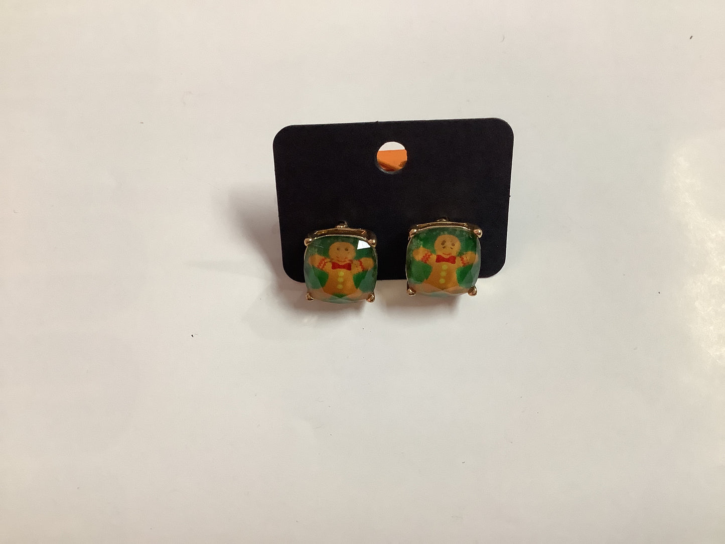 Gingerbread Stud Earrings