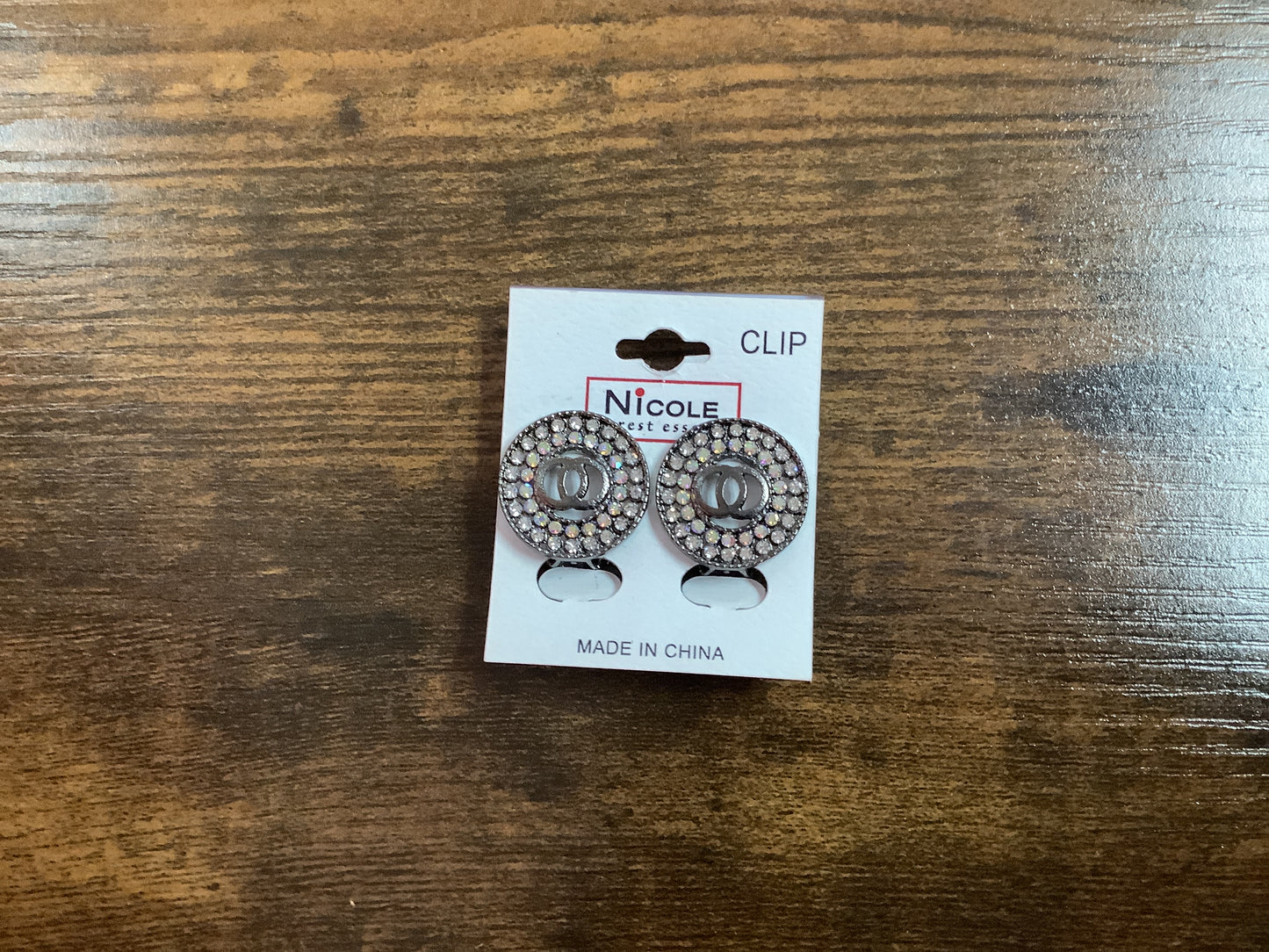Silver Clip Earrings