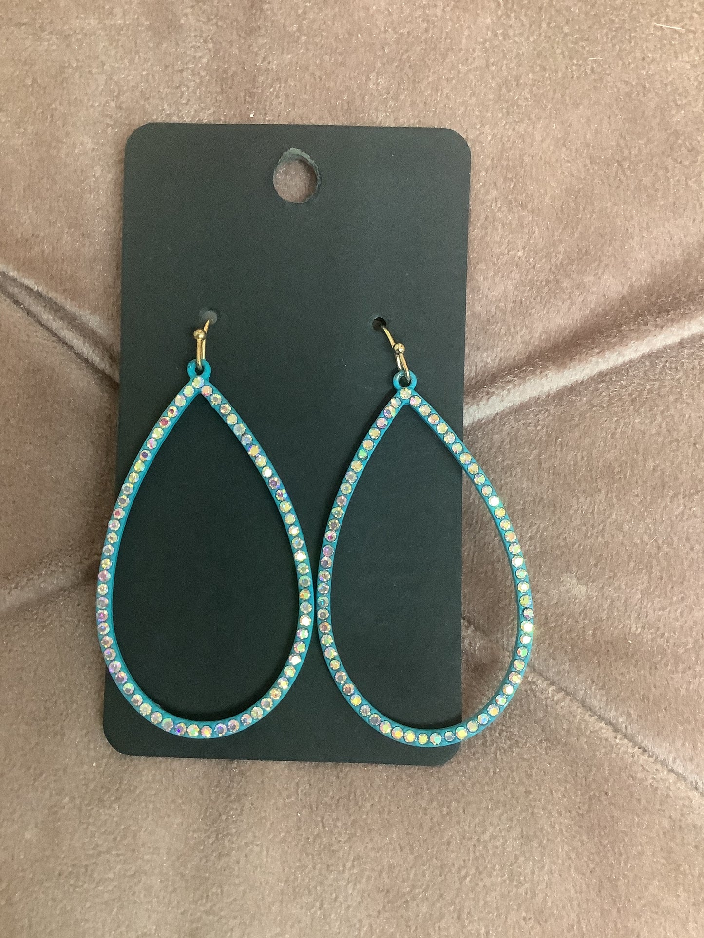 Turquoise Hoop Earrings