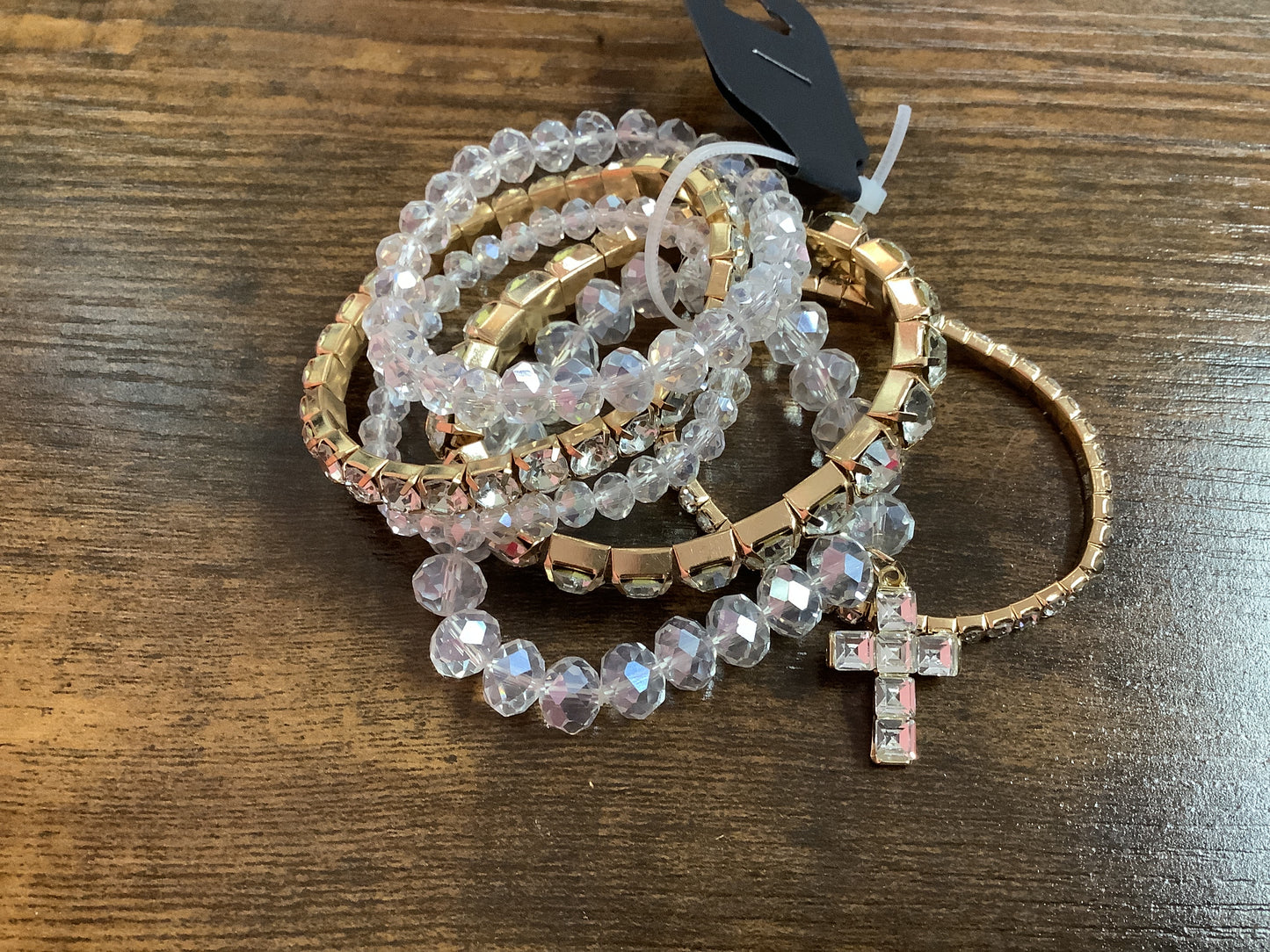 Six layered bracelet