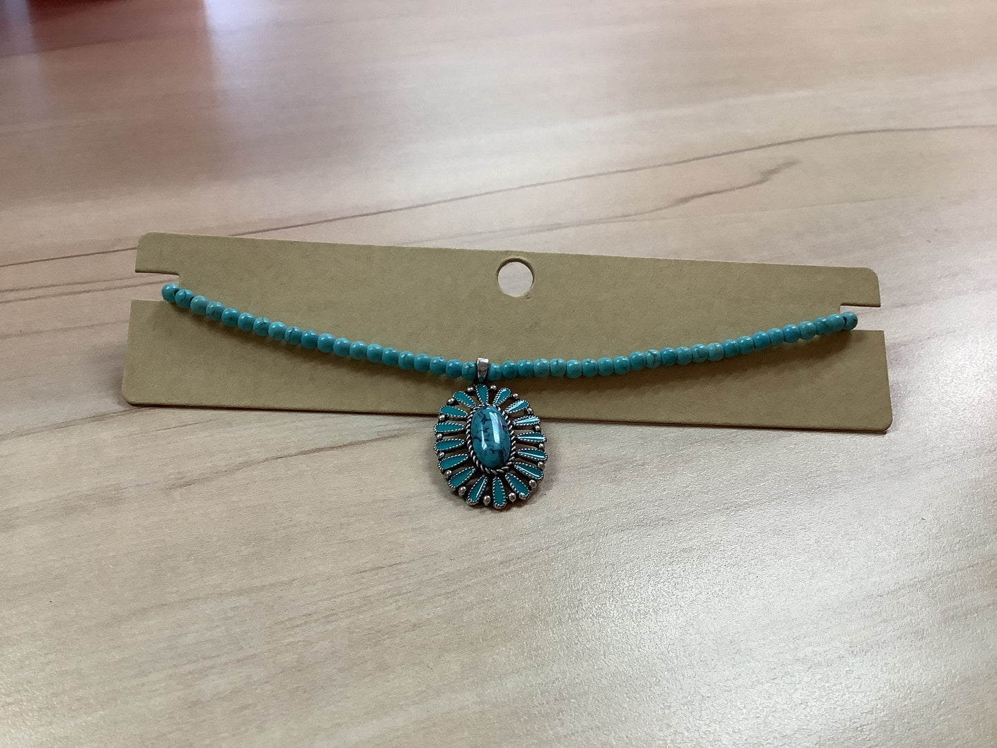 Turquoise Choker Necklace