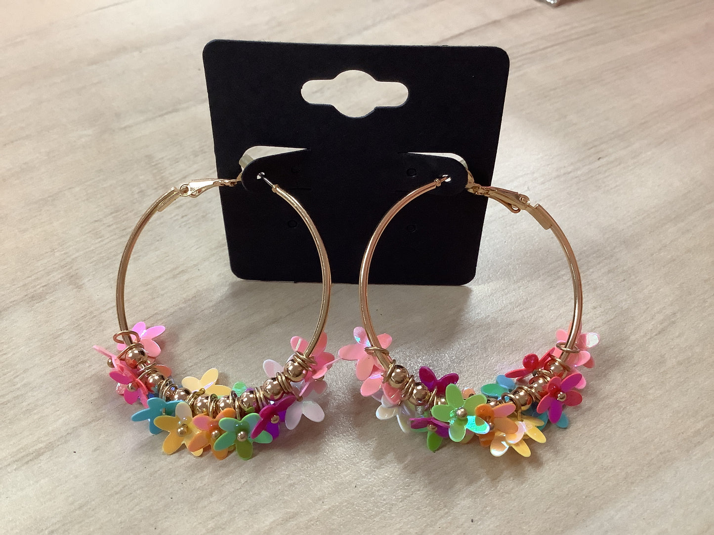 Flower Dangle Earrings