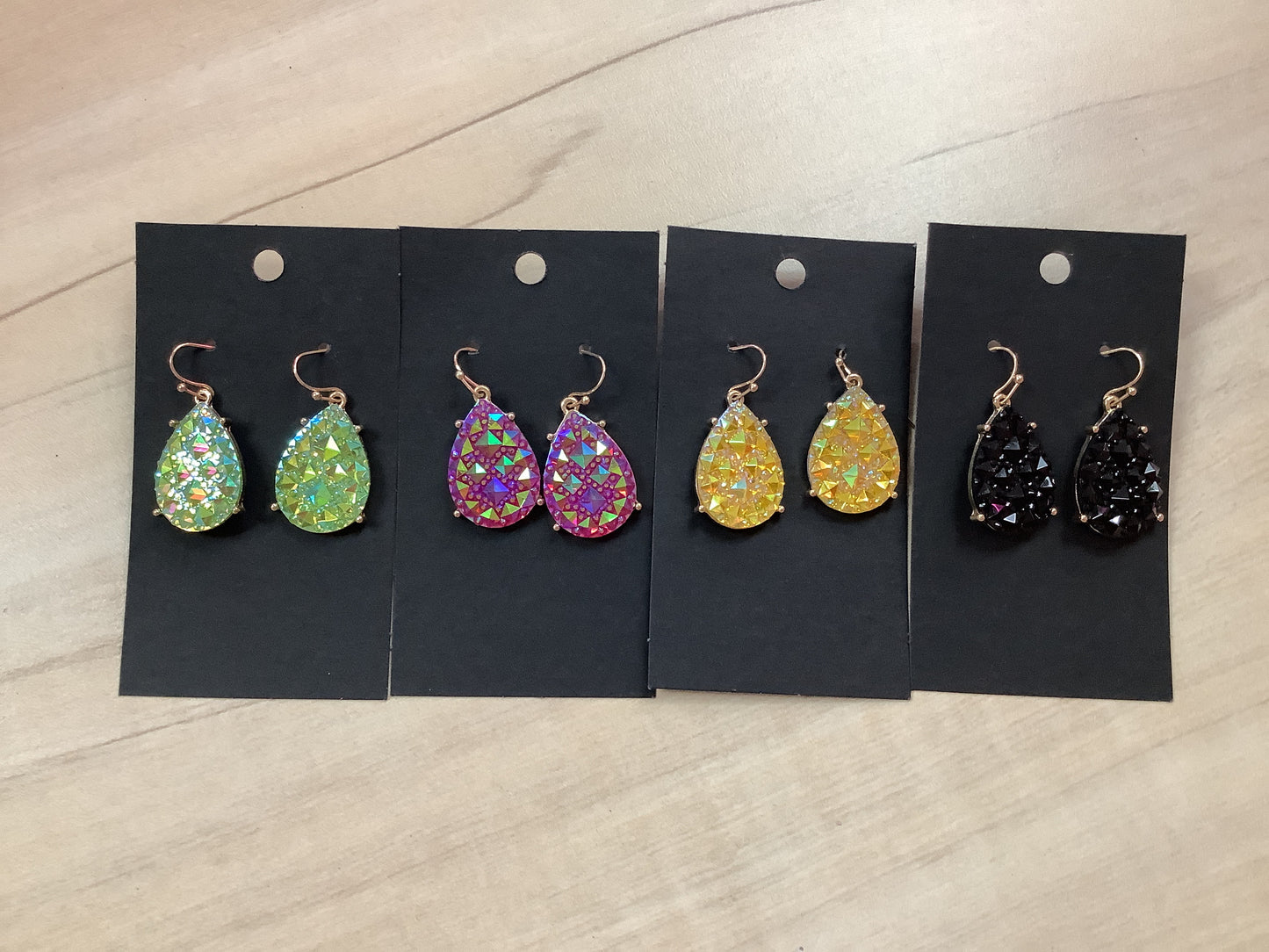 Chic Simulated Earrings