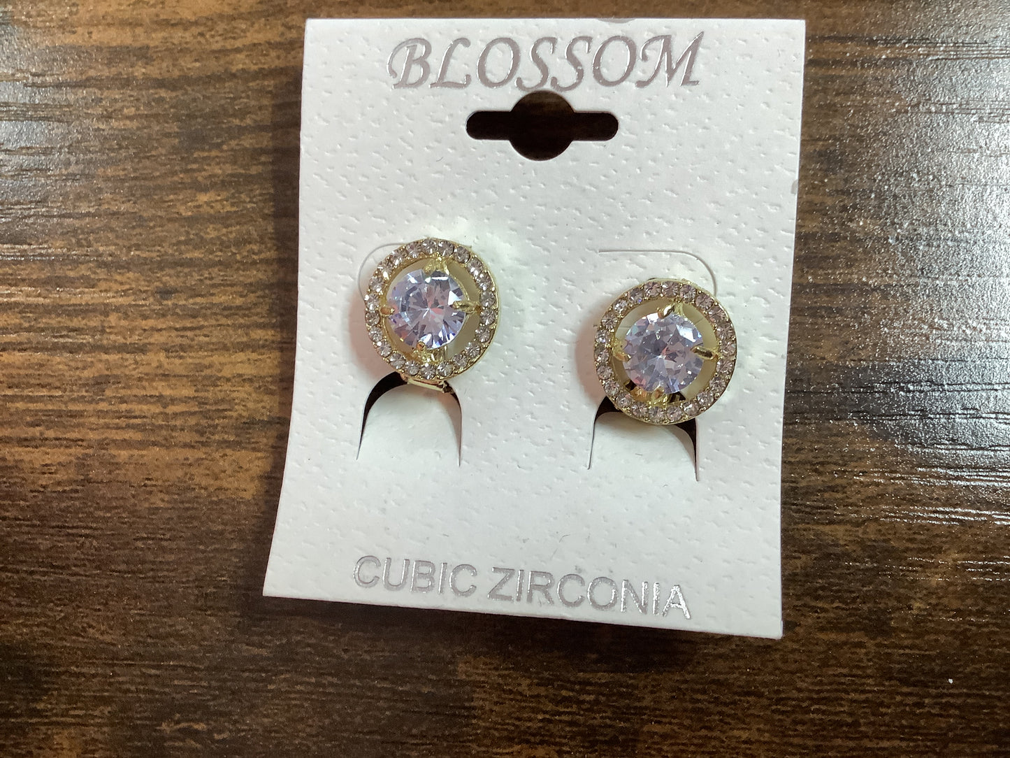 Clear Clip Earrings