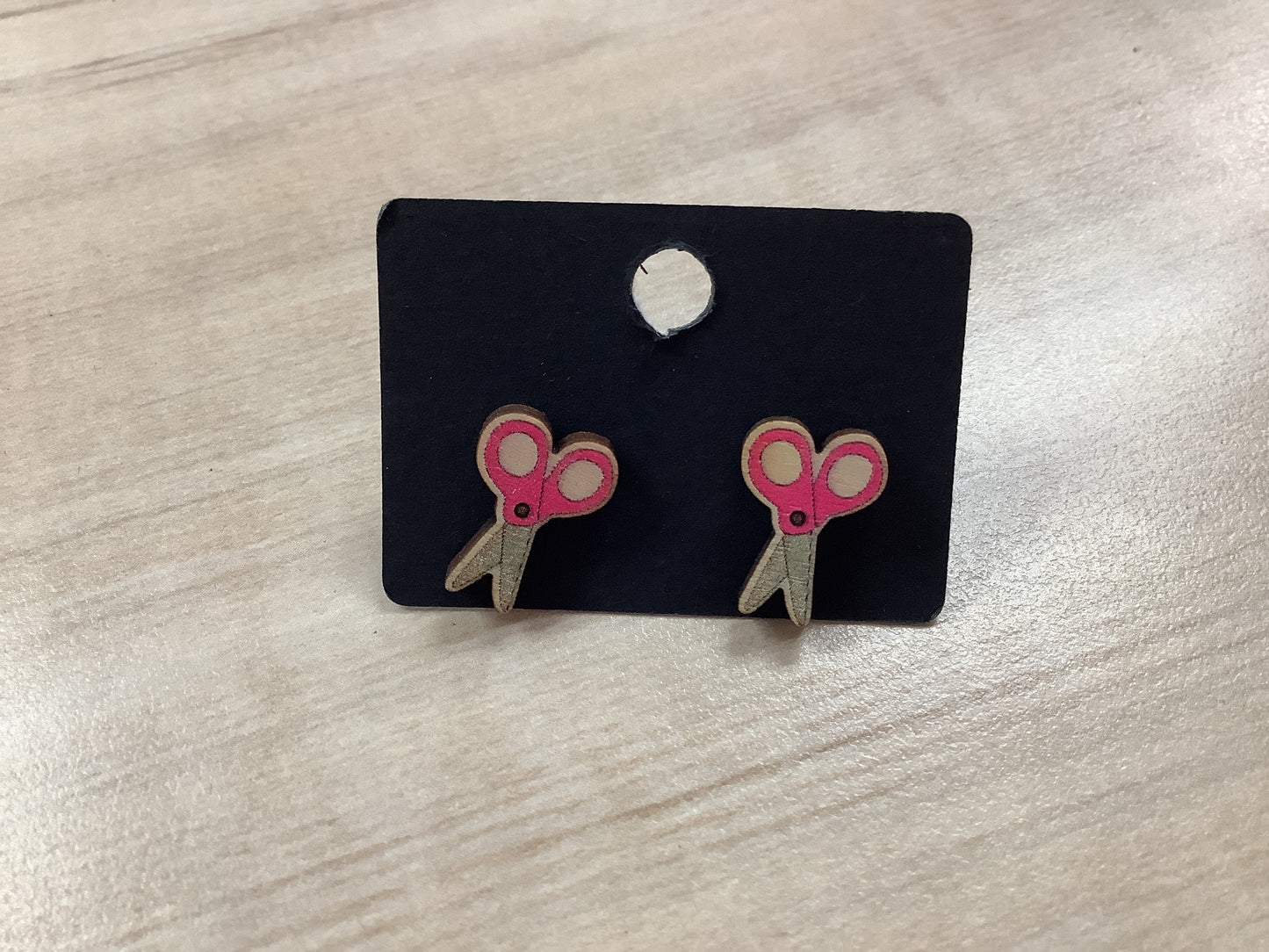 Teacher Scissors Stud Earrings