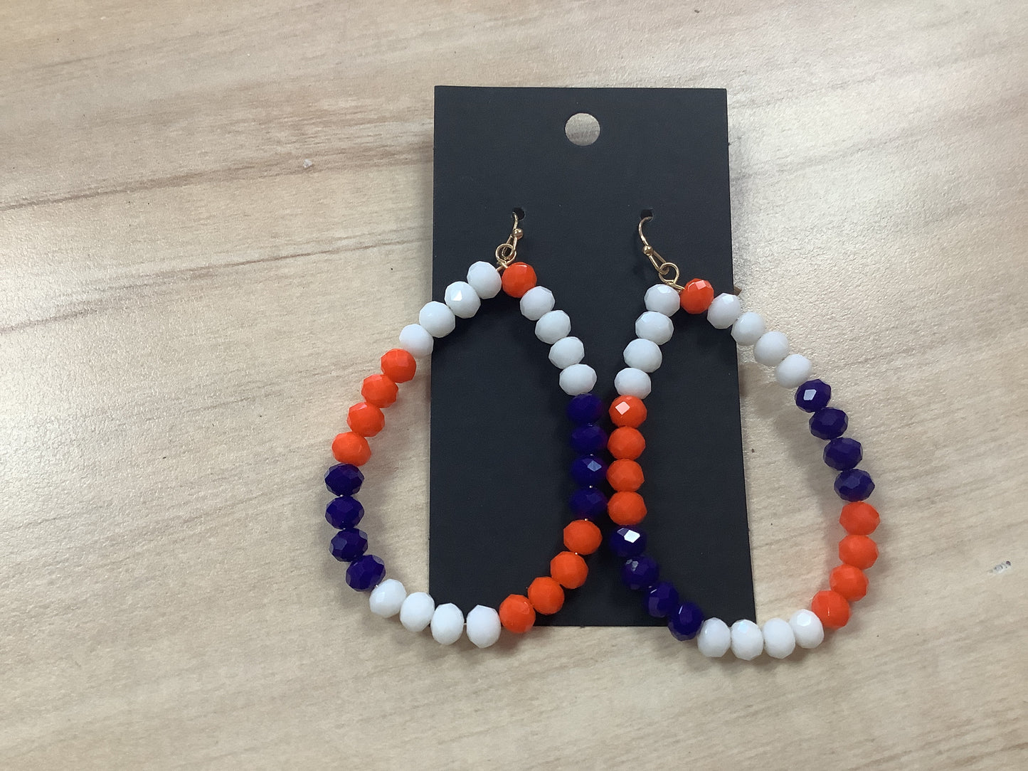 Astros Beaded Earrings