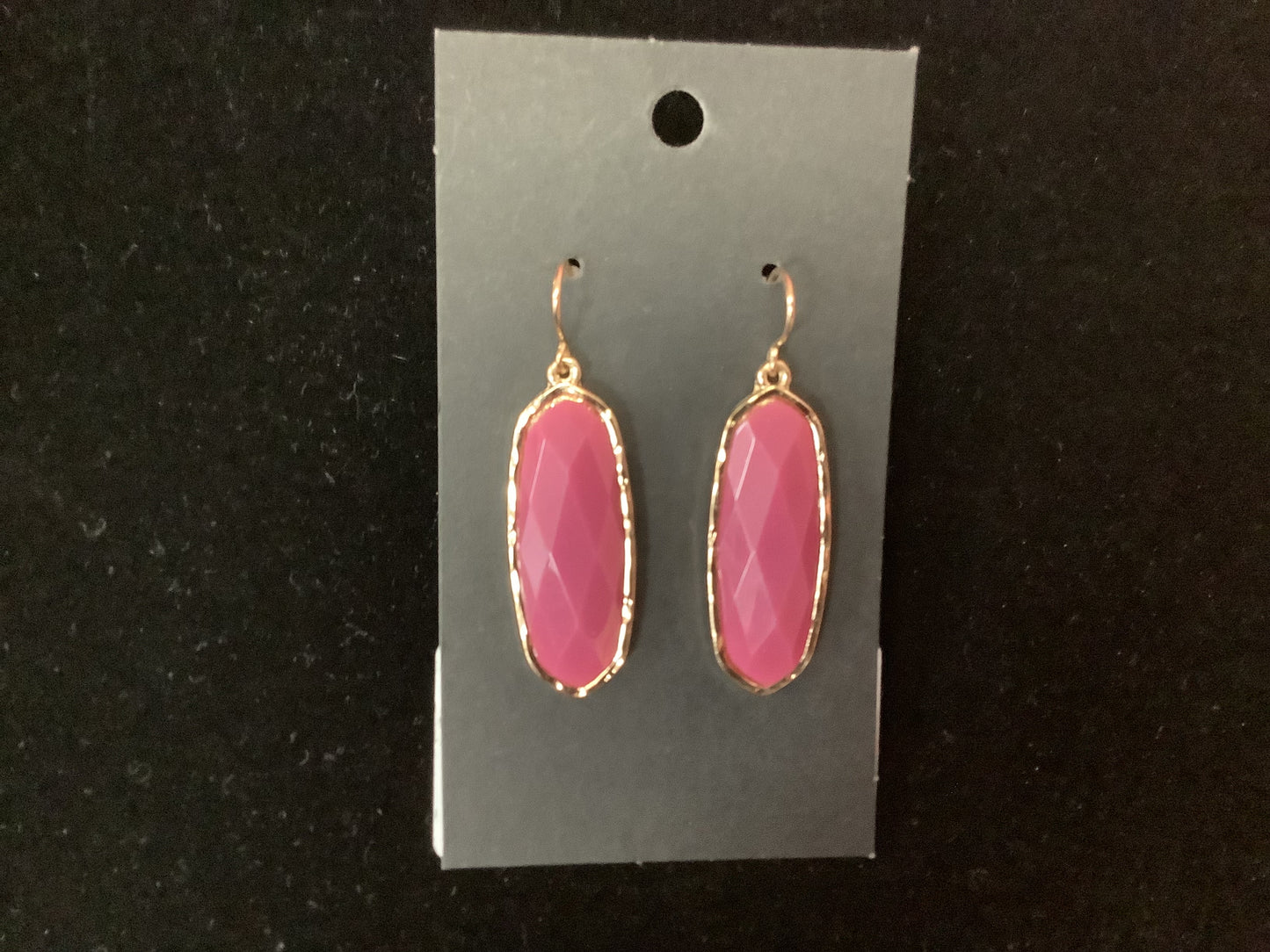 Purple Dangle Earrings