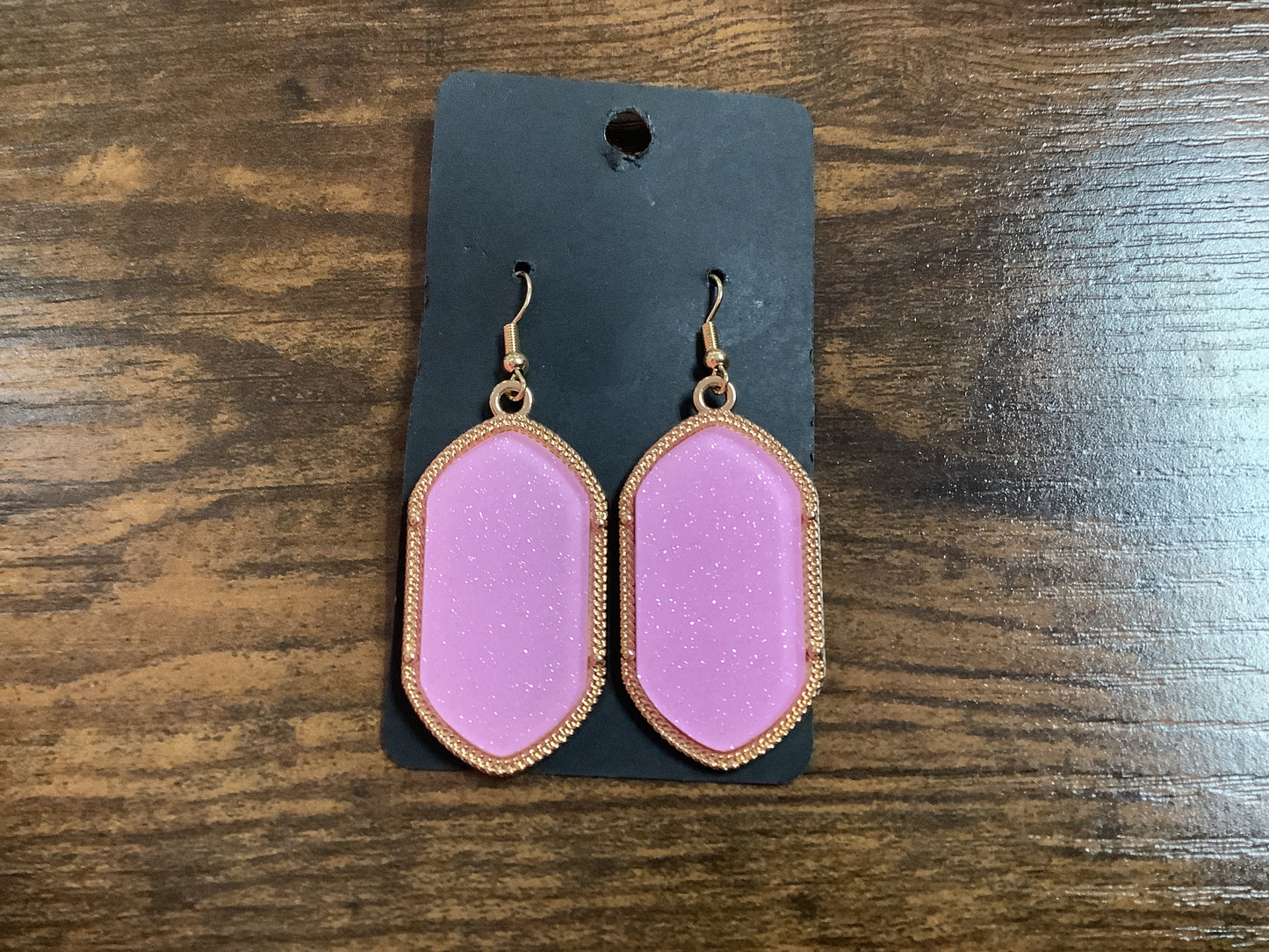 Shimmer Pink Dangles