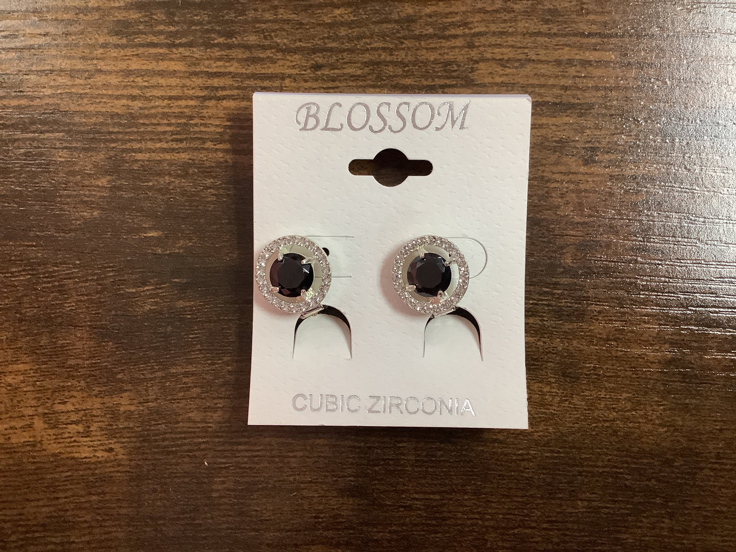 Blue Clip Earrings