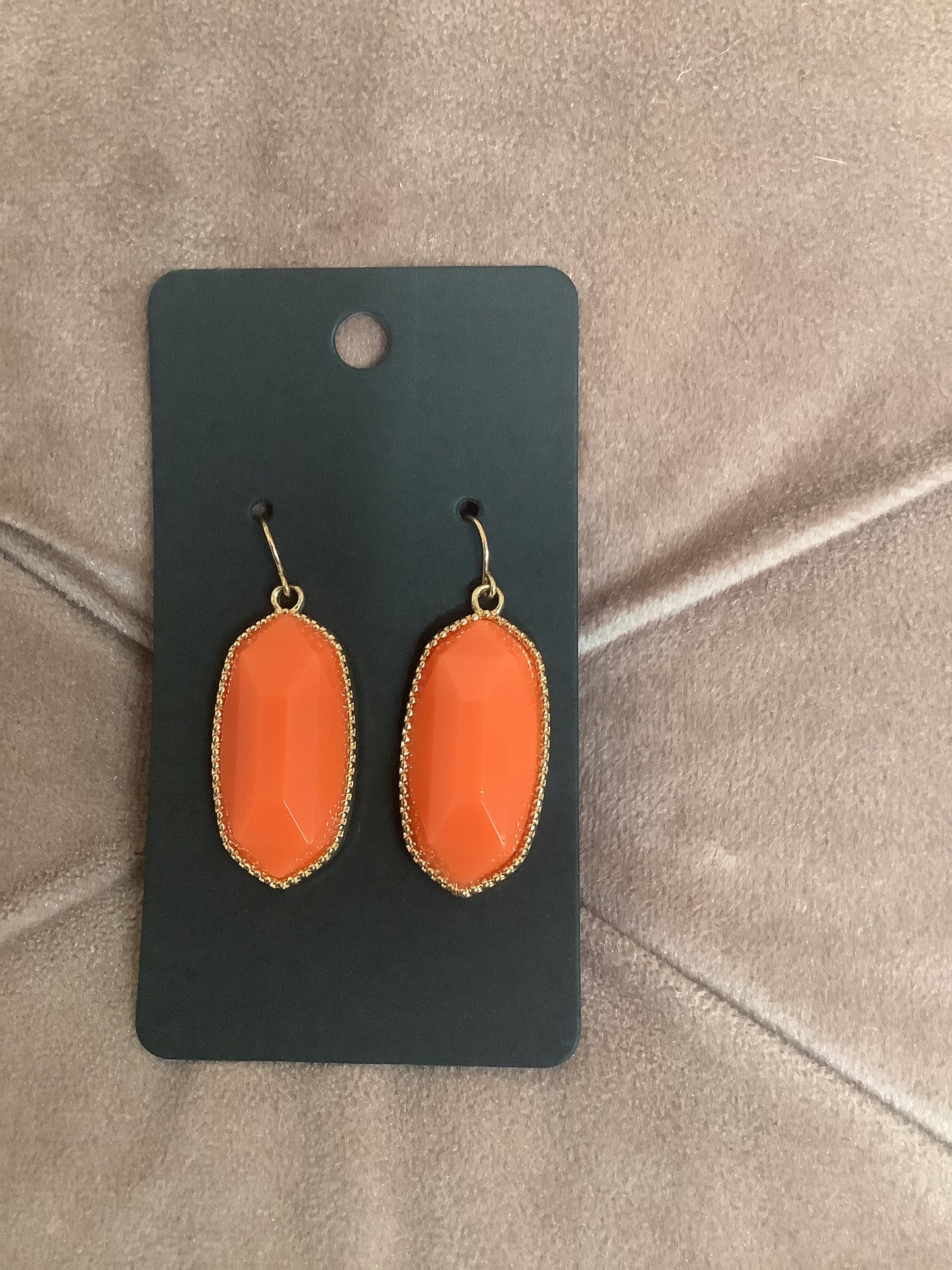 Orange Earrings