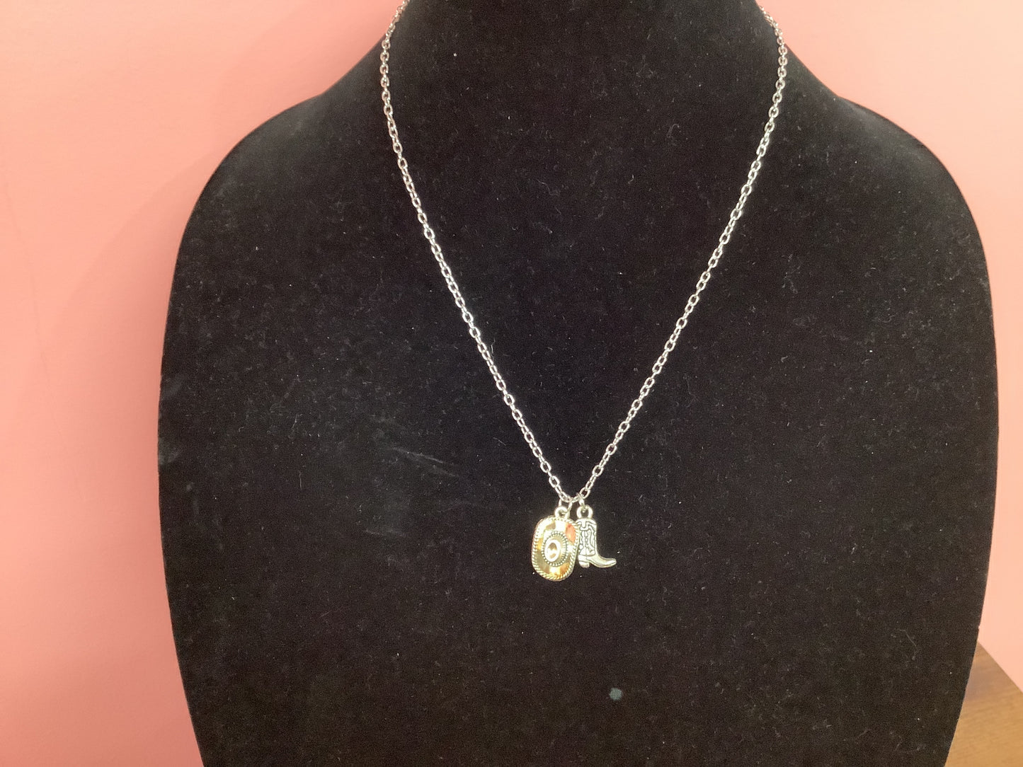 Silver Western Necklace