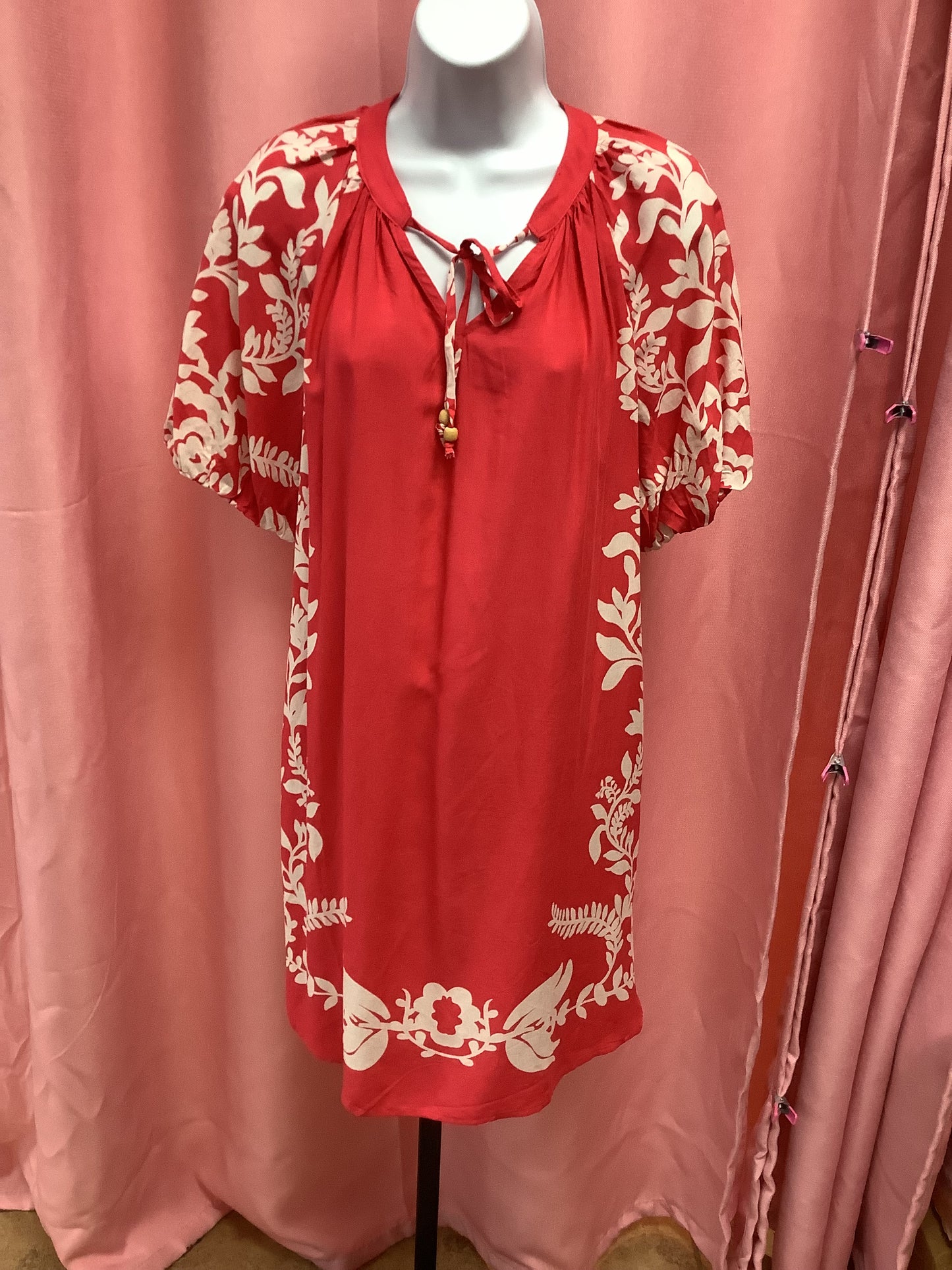 Pink Print Dress