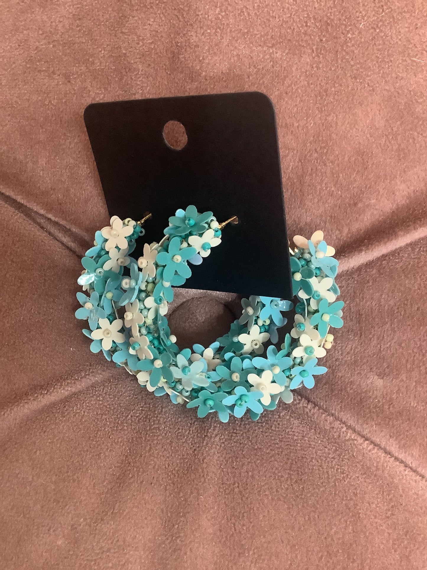 Flower Turquoise Earrings