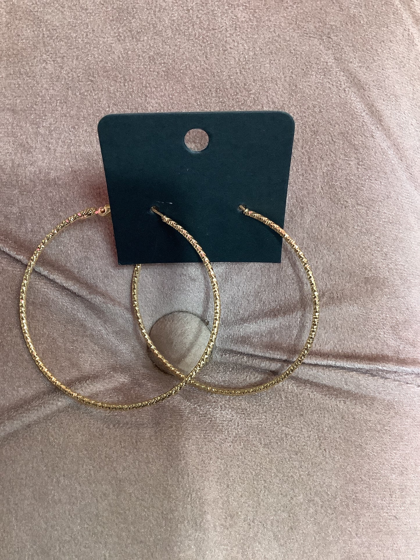 Gold Big Hoop Earrings