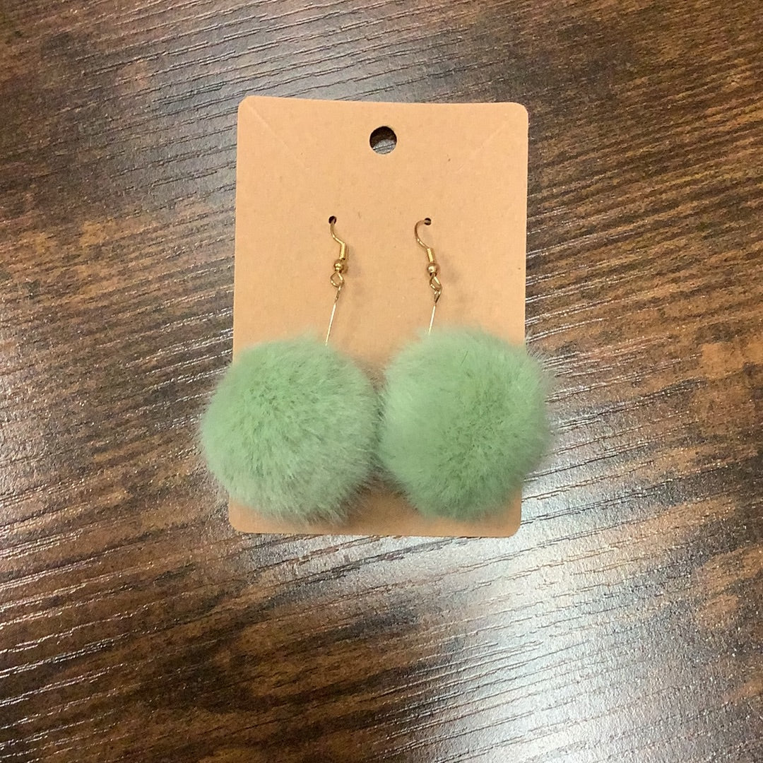 Lime Green Pom Pom