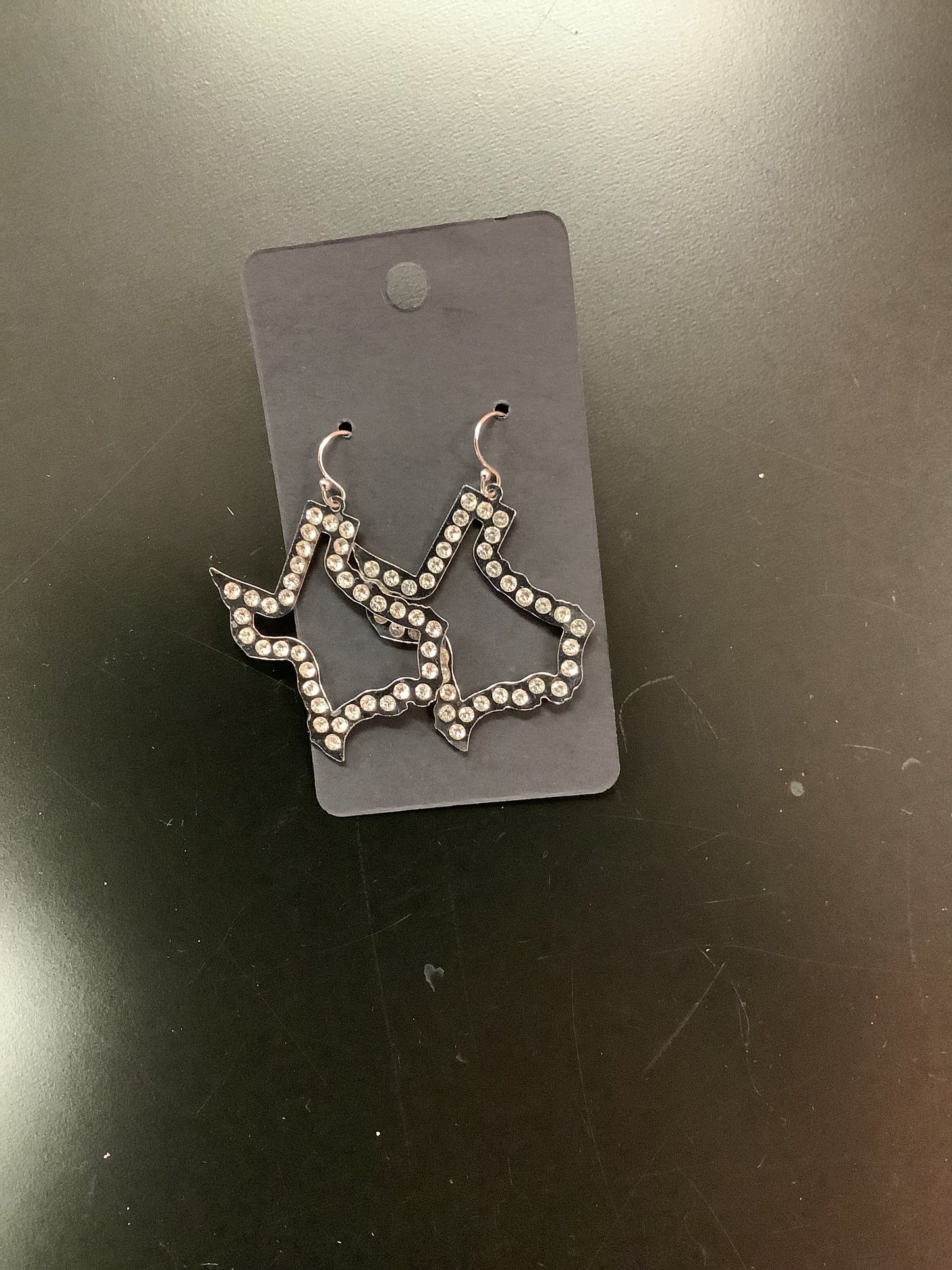 Silver Texas Earrings