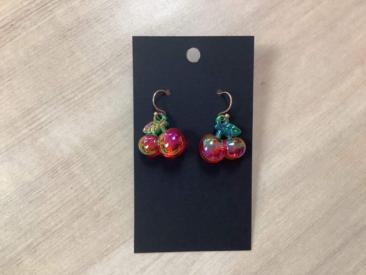 Cherry Acrylic Earrings