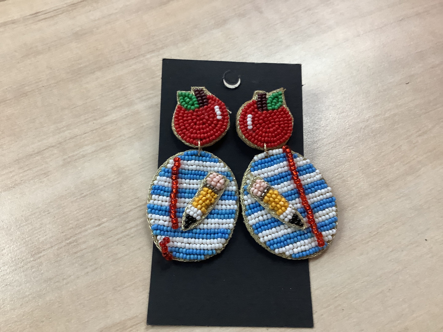 Teacher Beaded Earrings