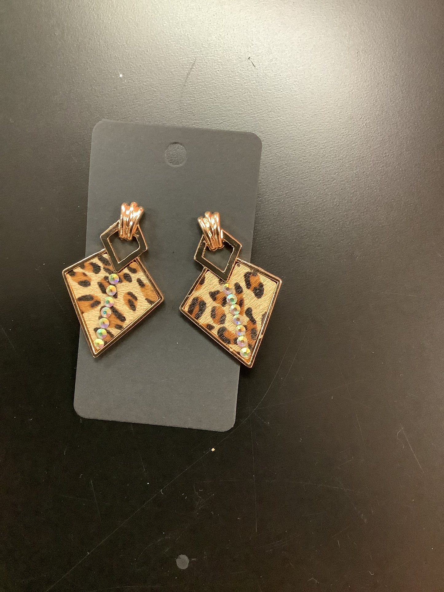 Vintage Leopard Earrings