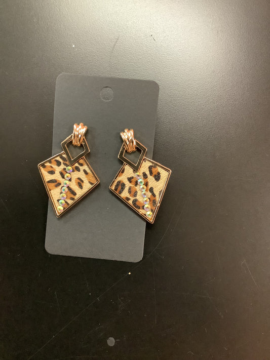 Vintage Leopard Earrings