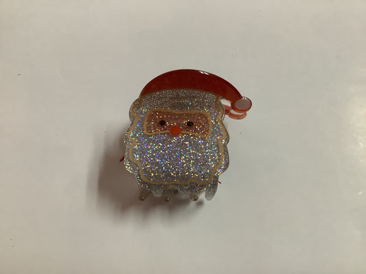 Small Santa Hairclip