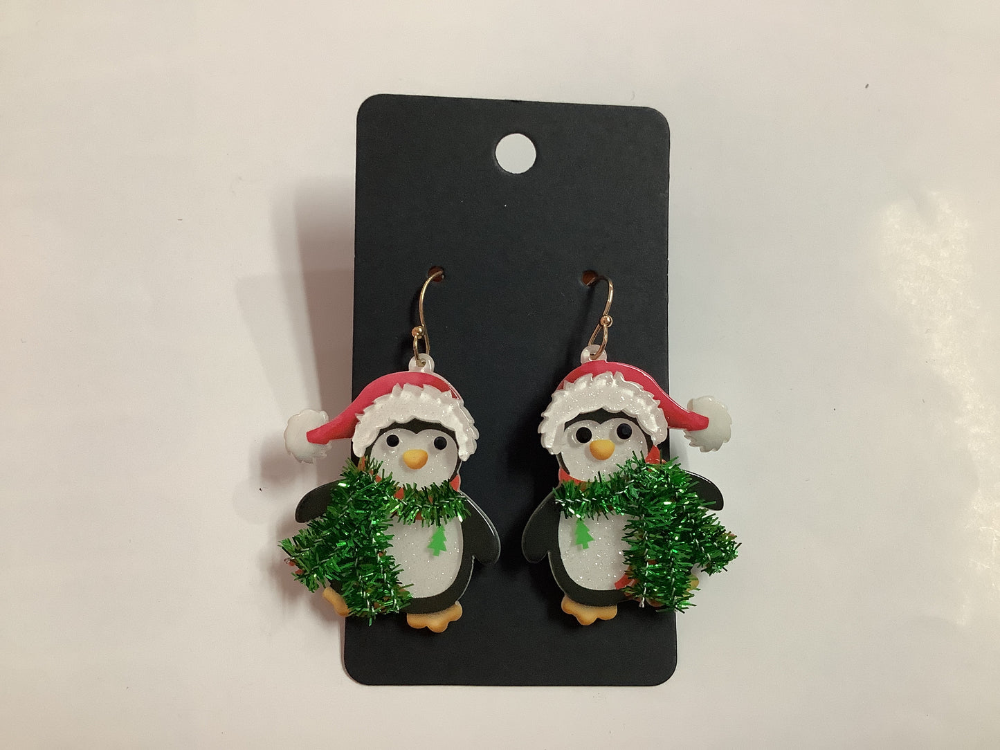 Penguin Christmas Earrings