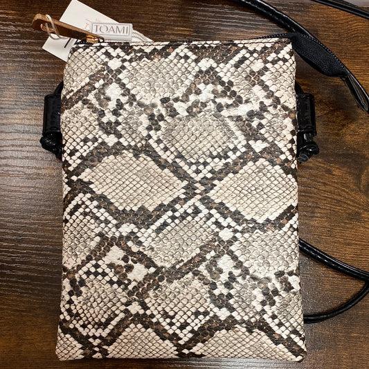 Snake skin purse