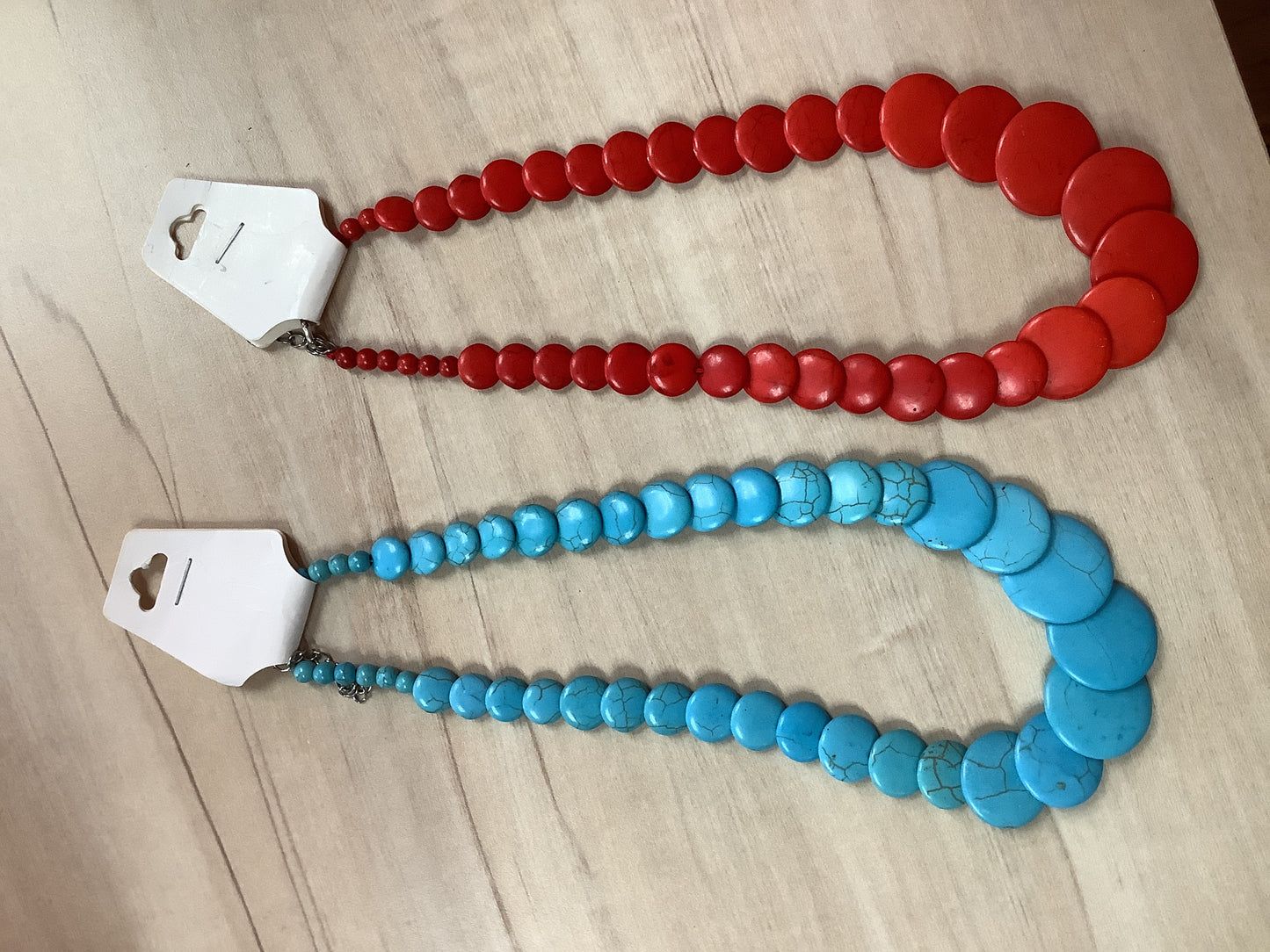 Flat Beaded Necklace