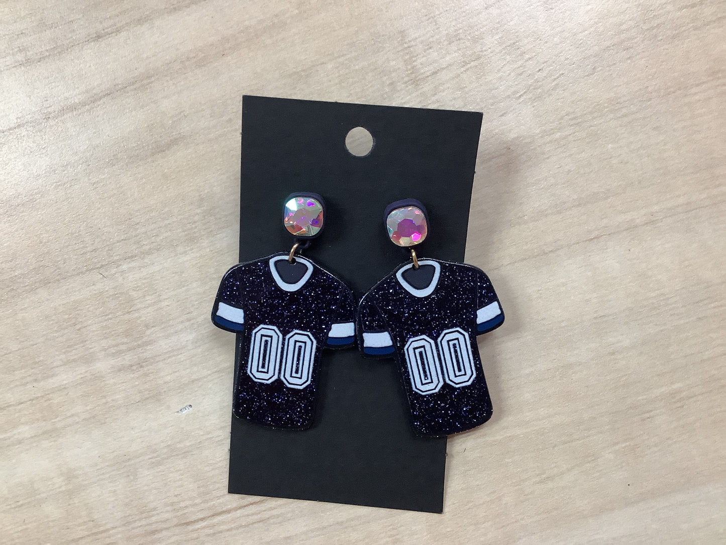 Dallas Cowboys Jersey Earrings