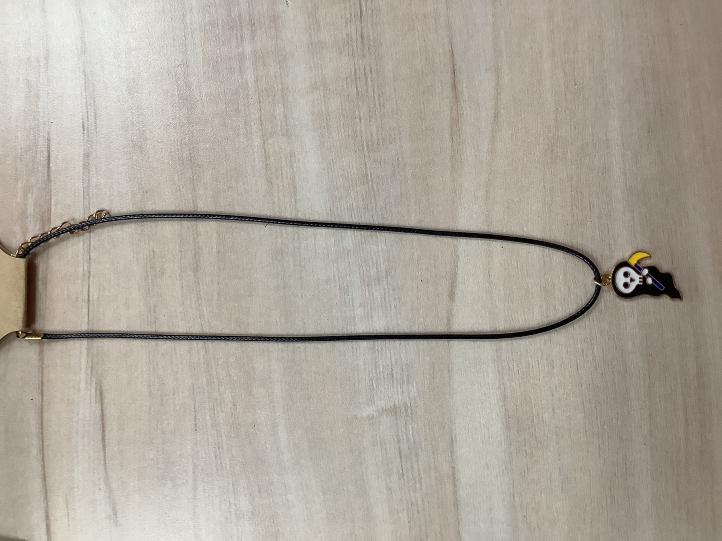 Ghost Face Necklace