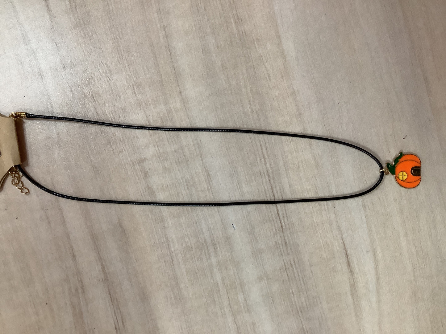 Pumpkin House Necklace