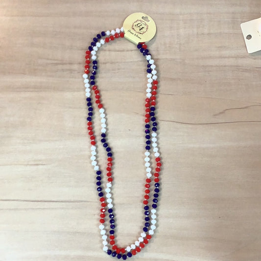 4th of July necklace