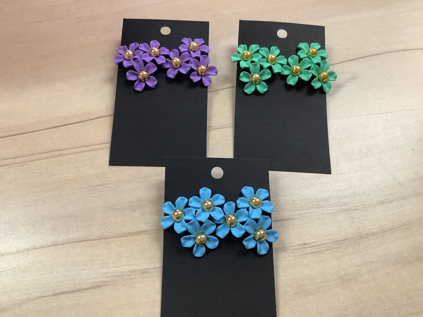Flower Cluster Earrings
