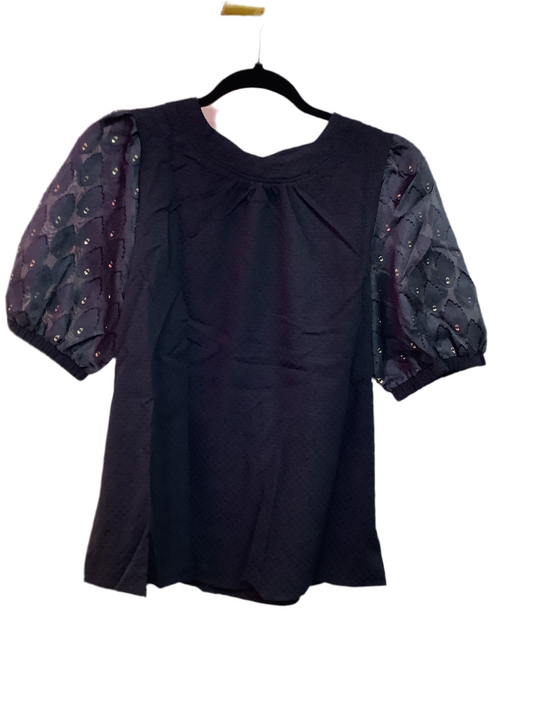 Black short sleeve Blouse