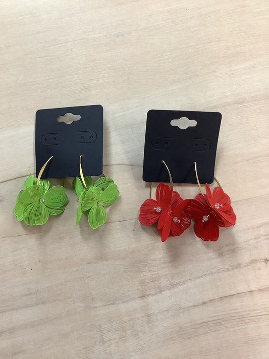 Flower dangle Earrings