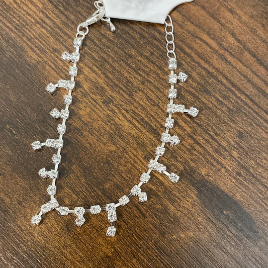 Diamond Dangle Anklets