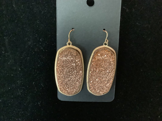 Brown KS Inspired Earrings