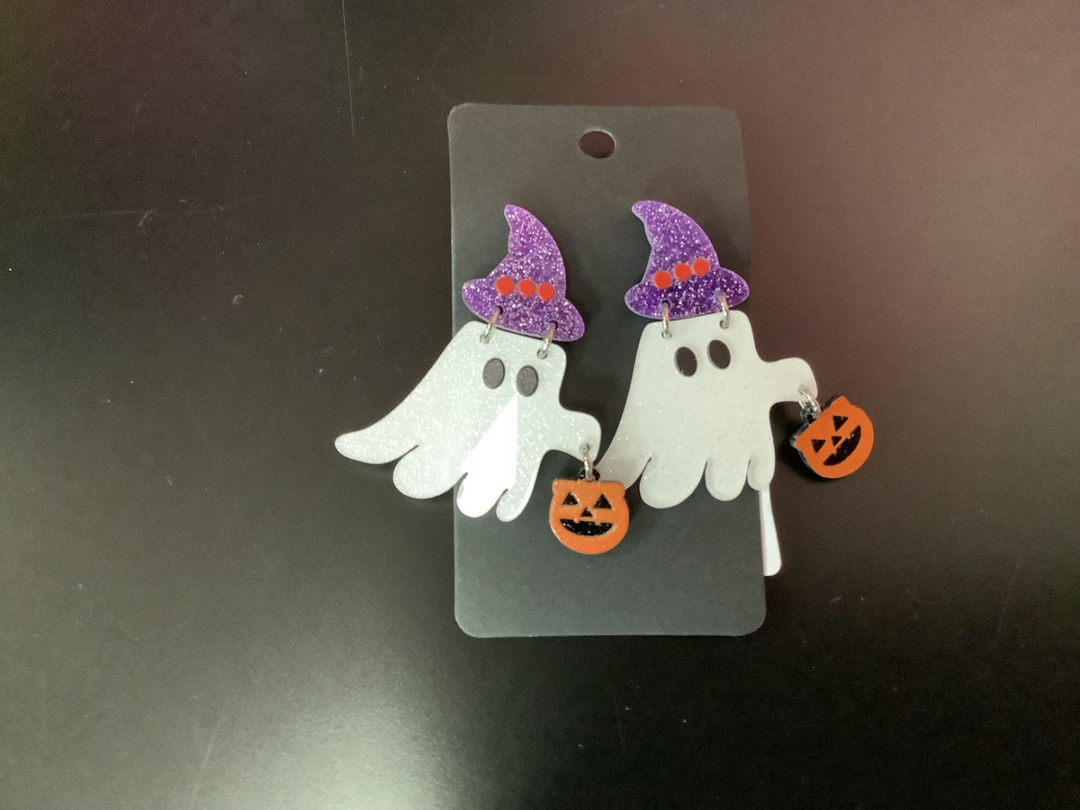 Acrylic Halloween Earrings