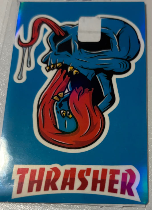 Thrasher blue