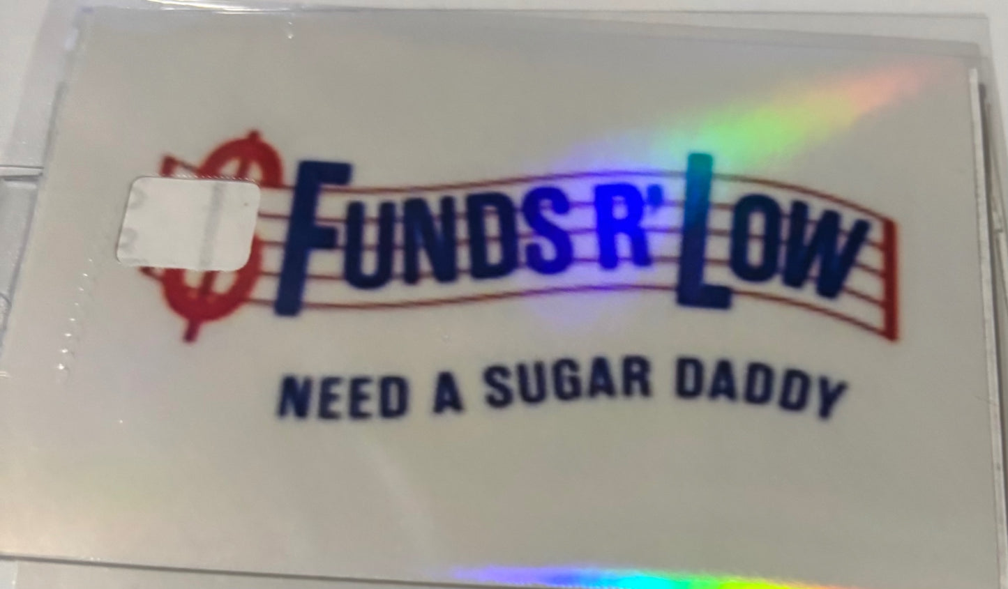 Funds r low